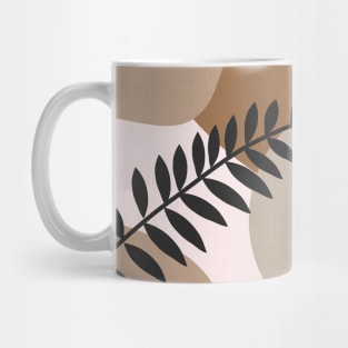 Botanical, Geometric, Minimalist, Abstract Art 2 Mug